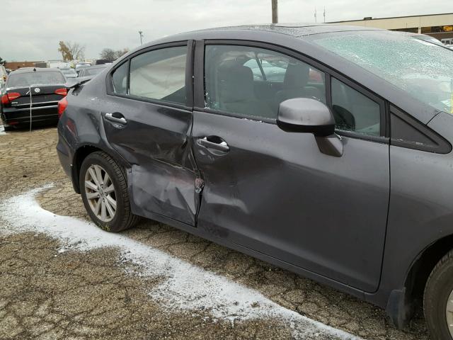 2HGFB2F88CH520767 - 2012 HONDA CIVIC EX 灰色 照片 9