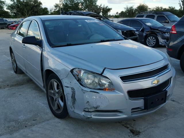1G1ZB5EB0A4148015 - 2010 CHEVROLET MALIBU LS ვერცხლისფერი ფოტო 1