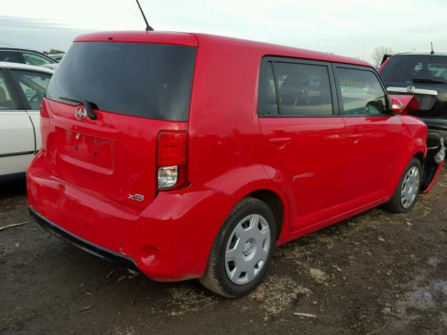 JTLZE4FE5FJ078641 - 2015 TOYOTA SCION XB RED photo 4