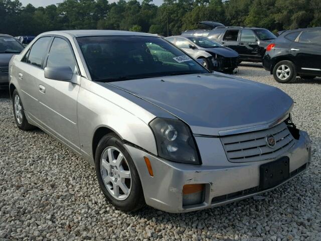 1G6DM57T570188711 - 2007 CADILLAC CTS SILVER photo 1