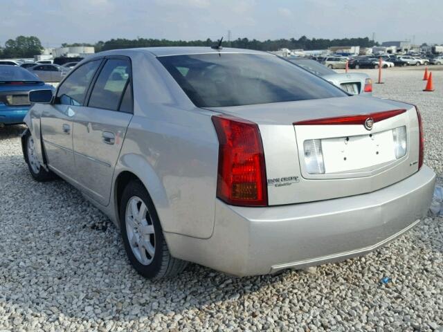 1G6DM57T570188711 - 2007 CADILLAC CTS SILVER photo 3