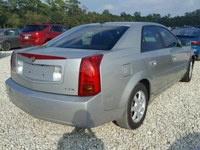 1G6DM57T570188711 - 2007 CADILLAC CTS SILVER photo 4