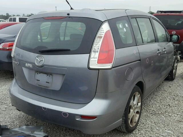 JM1CR2W39A0388850 - 2010 MAZDA 5 GRAY photo 4