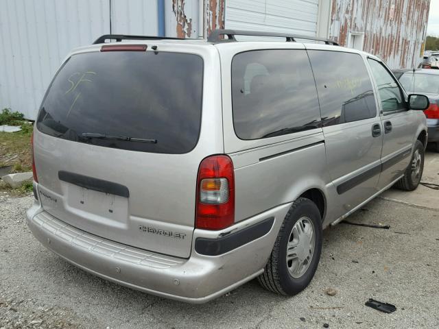 1GNDV33E25D133703 - 2005 CHEVROLET VENTURE LT SILVER photo 4