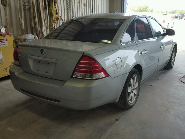 1MEFM40126G605408 - 2006 MERCURY MONTEGO LU SILVER photo 4