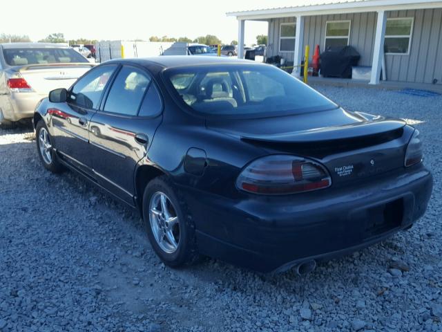 1G2WP52K03F153825 - 2003 PONTIAC GRAND PRIX BLACK photo 3