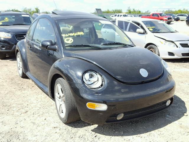 3VWCD31C94M416088 - 2004 VOLKSWAGEN NEW BEETLE BLACK photo 1