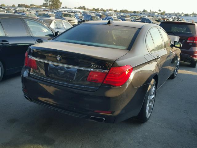 WBAKA83599CY34725 - 2009 BMW 750 I BLACK photo 4