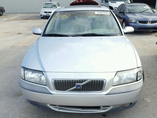 YV1TS94D8Y1114448 - 2000 VOLVO S80 SILVER photo 9