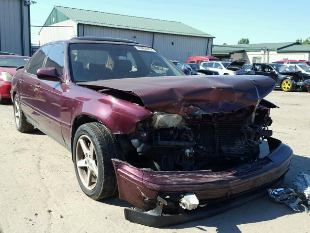 JH4KA7669SC003893 - 1995 ACURA LEGEND L MAROON photo 1