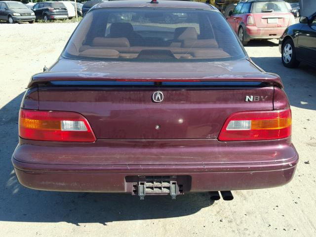 JH4KA7669SC003893 - 1995 ACURA LEGEND L MAROON photo 9