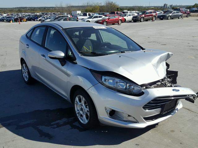 3FADP4BJ2GM122155 - 2016 FORD FIESTA SE SILVER photo 1