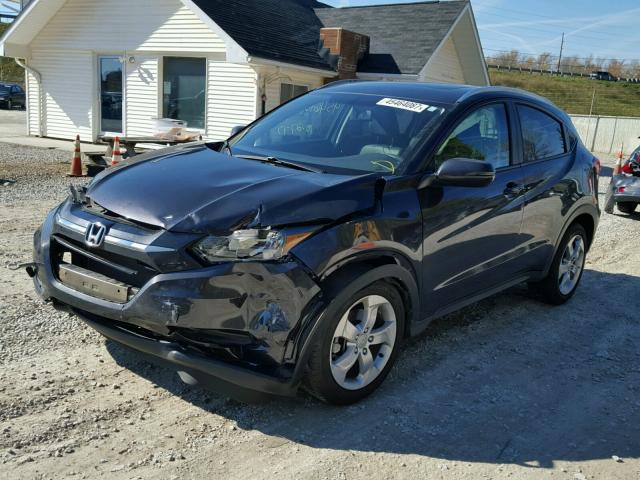 3CZRU6H74GM734898 - 2016 HONDA HR-V EXL GRAY photo 2