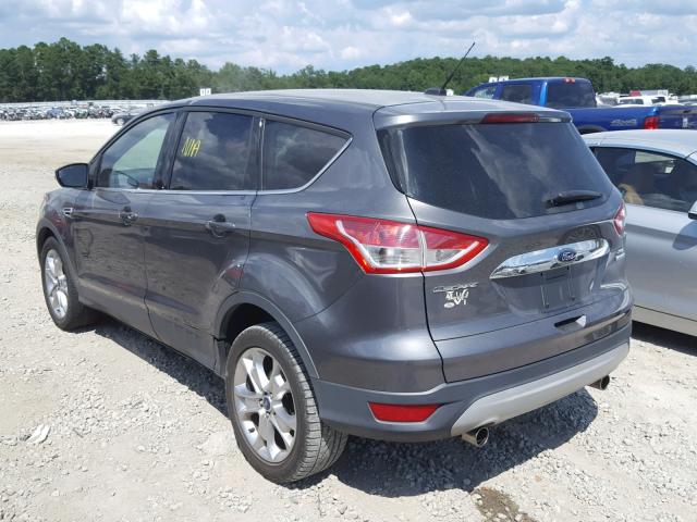 1FMCU0HX6DUA08875 - 2013 FORD ESCAPE SEL GRAY photo 3