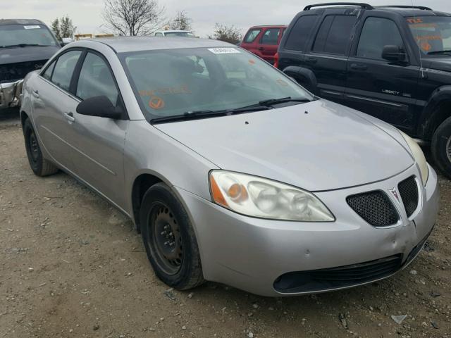 1G2ZG528754137203 - 2005 PONTIAC G6 SILVER photo 1