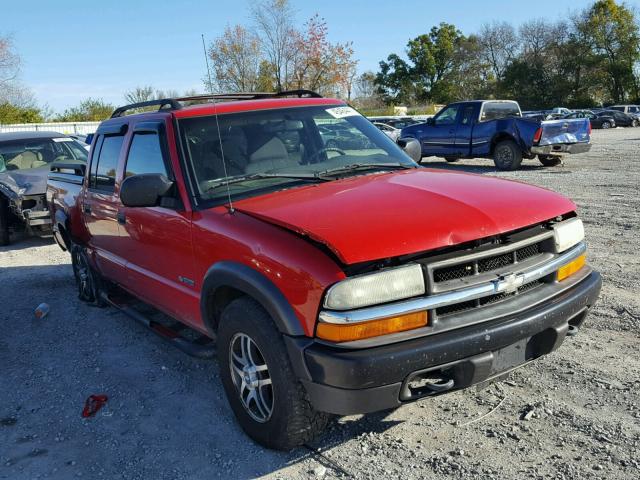 1GCDT13X04K108538 - 2004 CHEVROLET S TRUCK S1 RED photo 1