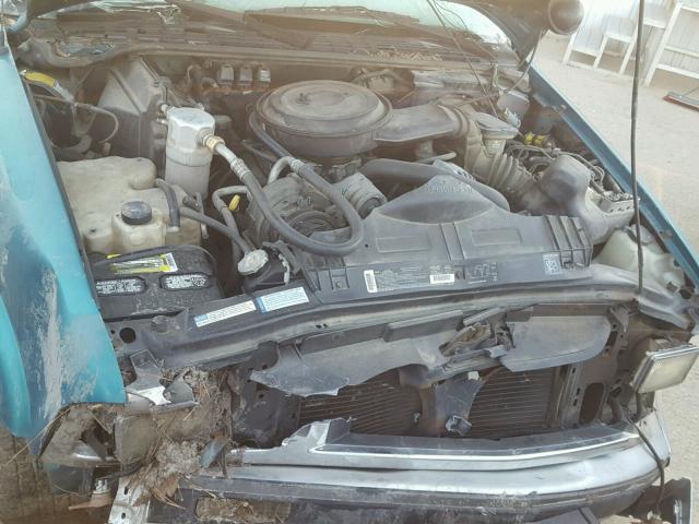 1GCCS19Z2S8253307 - 1995 CHEVROLET S TRUCK GREEN photo 7