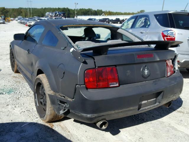 1ZVFT80N055171589 - 2005 FORD MUSTANG CHARCOAL photo 3