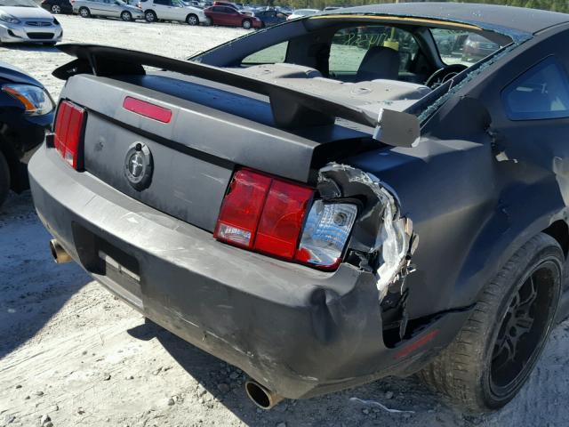 1ZVFT80N055171589 - 2005 FORD MUSTANG CHARCOAL photo 9
