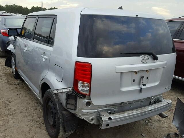 JTLZE4FE9EJ053904 - 2014 TOYOTA SCION XB 银色 照片 3