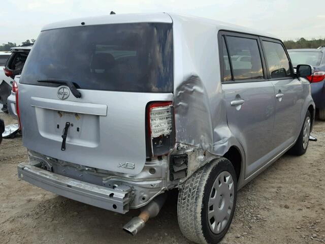 JTLZE4FE9EJ053904 - 2014 TOYOTA SCION XB SILVER photo 4