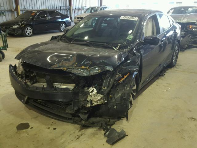 19XFC2F79HE004598 - 2017 HONDA CIVIC EX ლურჯი ფოტო 2