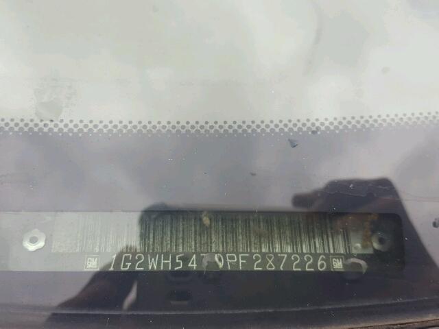 1G2WH54T0PF287226 - 1993 PONTIAC GRAND PRIX GOLD photo 10