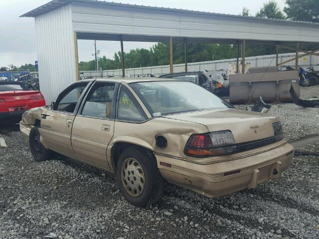 1G2WH54T0PF287226 - 1993 PONTIAC GRAND PRIX GOLD photo 3
