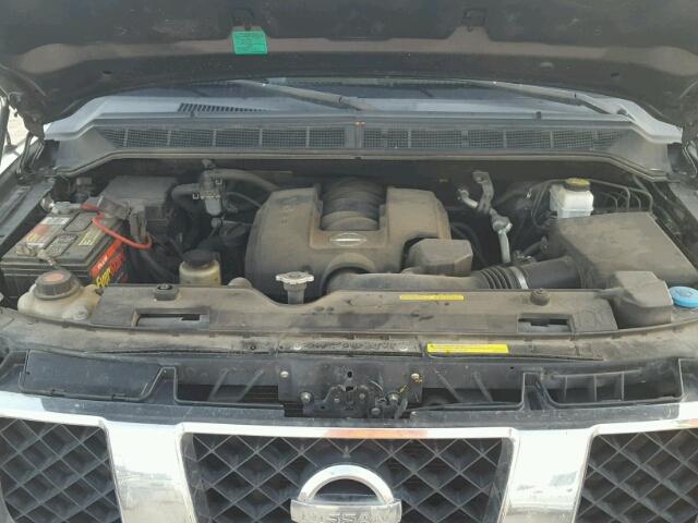 1N6AA06A14N540013 - 2004 NISSAN TITAN XE GRAY photo 7