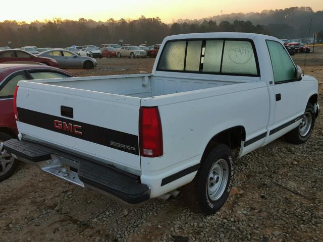 1GTDC14K3KZ542220 - 1989 GMC SIERRA C15 WHITE photo 4