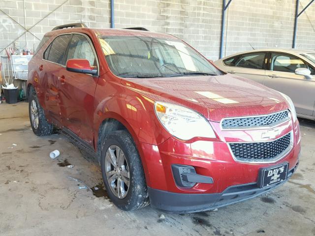 2GNALDEK3D1246846 - 2013 CHEVROLET EQUINOX LT RED photo 1