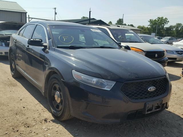 1FAHP2M89DG124488 - 2013 FORD TAURUS POL BLACK photo 1