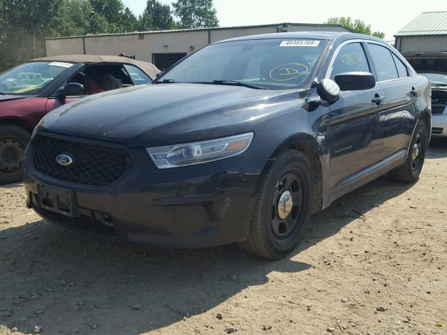 1FAHP2M89DG124488 - 2013 FORD TAURUS POL BLACK photo 2