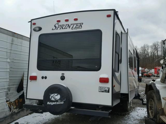 4YDT33129D1530230 - 2013 KEYSTONE SPRINTER WHITE photo 4