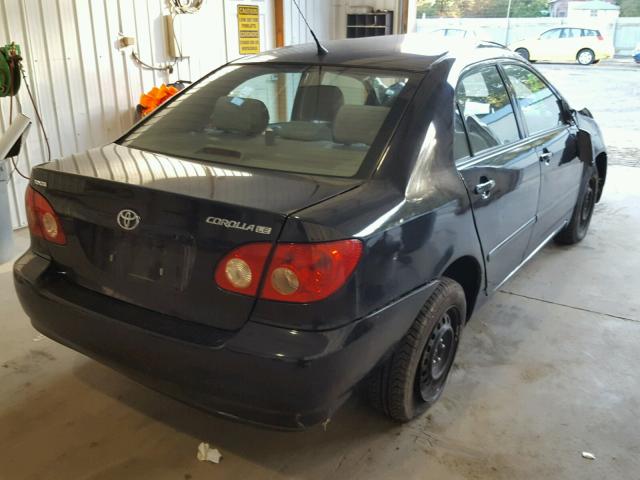 2T1BR32E45C553580 - 2005 TOYOTA COROLLA CE BLACK photo 4