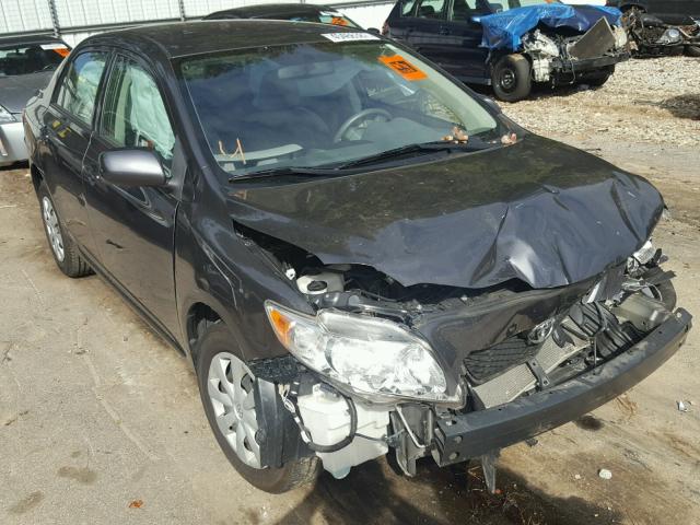JTDBU4EE4AJ078141 - 2010 TOYOTA COROLLA BA GRAY photo 1