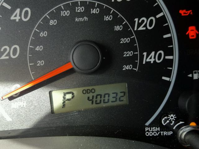 JTDBU4EE4AJ078141 - 2010 TOYOTA COROLLA BA GRAY photo 8