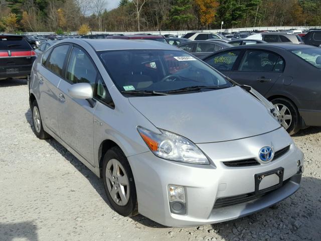 JTDKN3DU8B0298728 - 2011 TOYOTA PRIUS GRAY photo 1