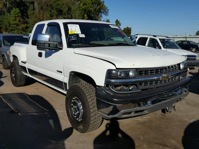 2GCEK19T011235474 - 2001 CHEVROLET SILVERADO WHITE photo 1