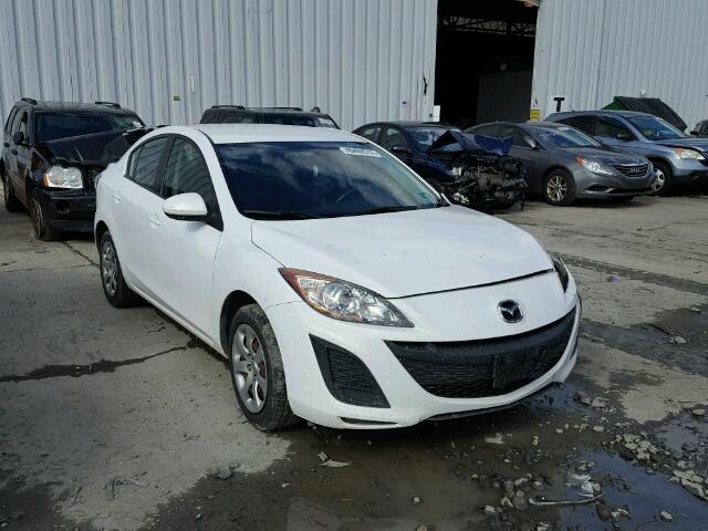 JM1BL1SG2A1271749 - 2010 MAZDA 3 I WHITE photo 1