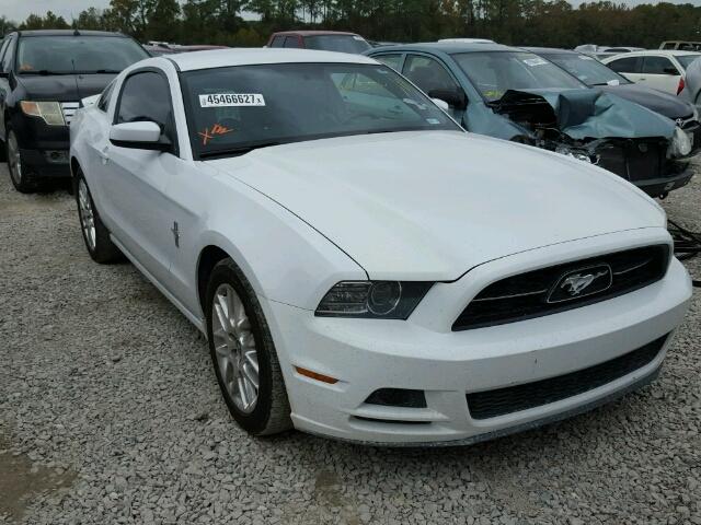 1ZVBP8AM8E5241929 - 2014 FORD MUSTANG WHITE photo 1