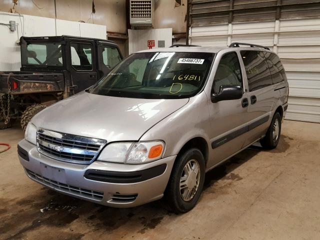 1GNDX03E74D164811 - 2004 CHEVROLET VENTURE SILVER photo 2