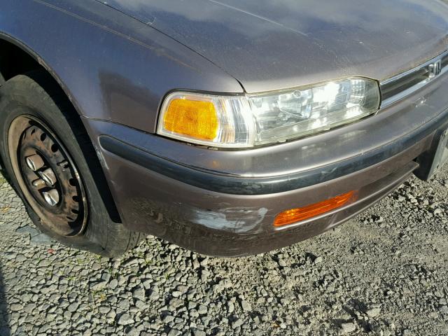 JHMCB7656PC046765 - 1993 HONDA ACCORD LX GRAY photo 10