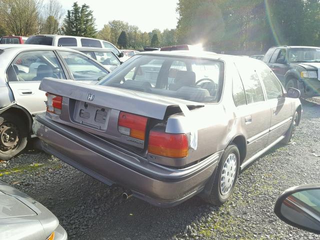 JHMCB7656PC046765 - 1993 HONDA ACCORD LX GRAY photo 4