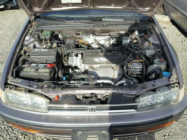 JHMCB7656PC046765 - 1993 HONDA ACCORD LX GRAY photo 7