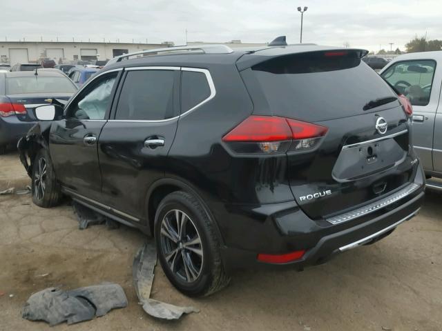 5N1AT2MV9HC827787 - 2017 NISSAN ROGUE SV BLACK photo 3