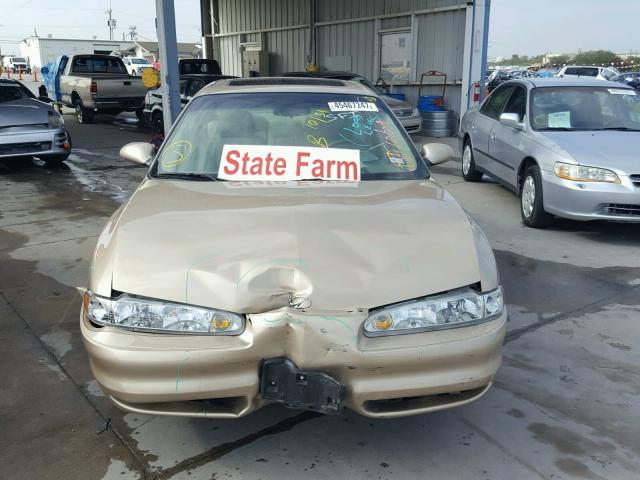 1G3WS52H42F136670 - 2002 OLDSMOBILE INTRIGUE G BROWN photo 9