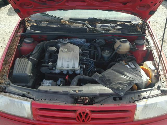 3VWRA81H5SM006574 - 1995 VOLKSWAGEN JETTA III RED photo 7