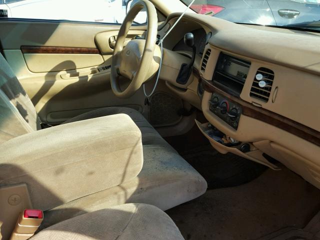 2G1WF52E1Y9218313 - 2000 CHEVROLET IMPALA GOLD photo 5