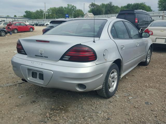 1G2NE52F23C169367 - 2003 PONTIAC GRAND AM S 银色 照片 4
